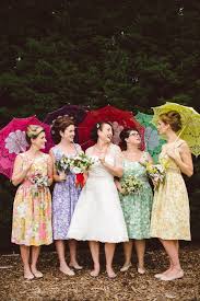 Sian And Jason S Colourful 50s Vintage Wedding Wedding Bridesmaid Dresses Alternative Bridesmaid Vintage Bridesmaids