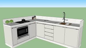 Cozinha 3d Warehouse In 2020 Kitchen Cabinets Kitchen And Bath Kitchen