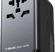 Amazon.com: MOMAX 100W Universal Travel Adapter, 5-in-1 GaN ...
