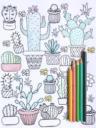 The landing page your viewers see when they first visit your site should encapsulate the mood and tone of your business. Cactus And Succulent Printable Adult Coloring Pages