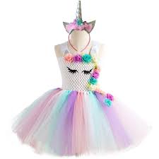 Unicorn Party Dresses For Girls Girl Unicorn Costume Girls Party Dress Girl Princess Dress