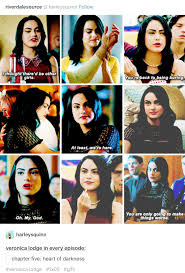 Veronica war schülerin an der riverdale high school. Veronica Lodge Riverdale At Least
