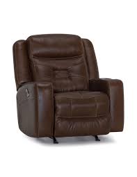 4746 Quantum Leather Rocker Recliner By Franklin Rocker Recliners Recliner Rocker