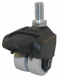 G5480 DUAL WHL SWVL CSTR BRK 150 LB 1-1 ON 2 IN.