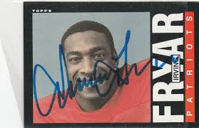 Signed football memorabilia