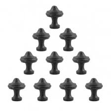 Not only does it suit almost any decor, it will also last a lifetime. Round Kitchen Cabinet Knobs Set Of 10 Cast Iron 1 Diameter Cabi 26047