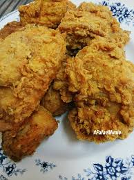 Air dingin atau air es, 300 ml. Resepi Ayam Goreng Kfc Viral