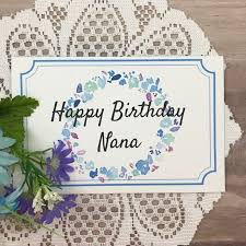 Birthday Wishes For Grandma In Tamil Printable Birthday Card For Nana Greeting Card For Etsy In 2020 Birthday Card Printable Grandma Birthday Card Birthday Cards For Mother