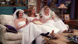 Friends Costume Designer Looks Back On 10 Seasons Of Weddings Friends Trivia Friends Tv Friends Cast