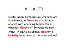 Molality: Formula, Calculation, Advantages, Limitations