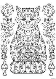 Dessin a inprimer nyo21 napanonprofits. Coloriage Adulte Mandala Chat Zen Dessin Chat A Imprimer