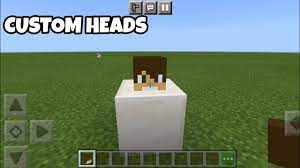 How To Get Custom Heads In Minecraft Bedrock 1 16 Youtube
