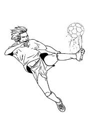 Keep your kids busy doing something fun and creative by printing out free coloring pages. Soccer Player Coloring Pages Free Printable Soccer Player Coloring Pages