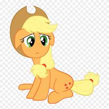 She represents the element of honesty. My Little Pony Applejack Sad Applejack Png Sad Clipart 1756102 Pikpng