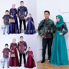 Set baju couple gamis dress + kemeja muslim outfit kondangan pesta. Harga Couple Ibu Anak Batik Kebaya Terbaik Juli 2021 Shopee Indonesia