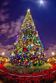 The Epcot Christmas Tree In Orlando Florida Fotos Natalinas Espirito De Natal Figurinhas De Natal