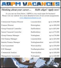 What is a finance manager? Thinking About Your Career Skills Align Apply Now Abpm Recruitment