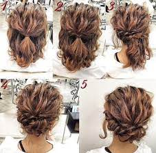 Fast Hair Tutorial For A Lazy Day Short Hair Styles Hair Styles Curly Hair Styles