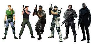 X 上的comfort chris redfield：「chris redfield is his evolution in resident  evil https://t.co/IcSrkTNrZb」 / X