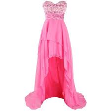 Amazon Com Alizeebridal Women S Short Front Long Back Chiffon Hi Low Prom Dress With Sequin Hot Pink Hot Pink Cocktail Dress Pink Ball Gown Pink Chiffon Dress