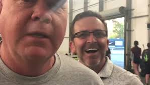 Coach David Wilson has his work cut out for him with Dusty Williams. David  is trying to turn “Noodle Salad” into a tennis player at The Cape.