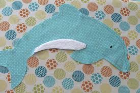 Kuschelkissen Delfin Flipper Eigenes Schnittmuster Kissen Kuscheln Kuschelkissen