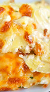 Cheesy Scalloped Potatoes The Best Potatoes Ever Everything Cooks In The Same Pan Easy Cleanup Scalloped Potatoes Cheesy Food Scalloped Potato Recipes