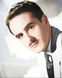 El actor Alberto González Rubio. Este galán frecuentemente fue la pareja  artística de Gina Cabrera en la televisión y el cine.