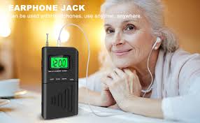 Corpower Radio Portatil Pequeña, FM/Am Transistores Radio con Excelente  Señal/Altavoz/Función de Tiempo, Radio de Bolsillo para Correr, Viajar,  Funciona con 2 Pilas AA (no Incluidas) : Amazon.es: Electrónica