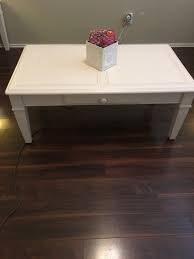 Did you mean white coffee table and end tables price and other details may vary based on size and color. Bassett End Tables White Coffee Table And Tv Cabinet For Sale