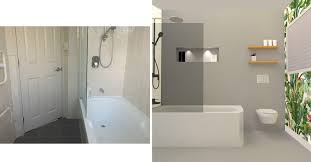 Planning is essential in when it comes to small bathrooms white or neutral colours are best for a small bathroom. 4 Ways To Redesign A Small Family Bathroom With A 28 000 Budget