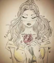 Pencil Drawing Belle Beauty And The Beast Pencildrawing Belle Beautyandthebeast Sketch Disney My Drawings Belle Beauty And The Beast Pencil Drawings