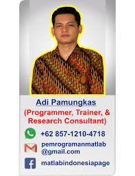 Sedangkan untuk keluar dari matlab dapat dilakukan dengan menuliskan Jurnal Penelitian Pemrograman Matlab