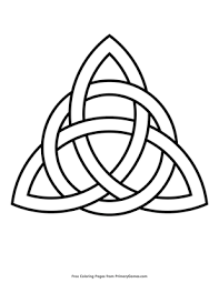 Additionally, it is used as a metaphor for the christian holy trinity. Celtic Trinity Knot Coloring Page Free Printable Pdf From Primarygames
