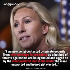 Marjorie Taylor Greene and Donald Trump are not holding back. After calling  her fake politician and RINO and disgrace for Republican party, Greene has  claimed her safety is under threat over Epstein