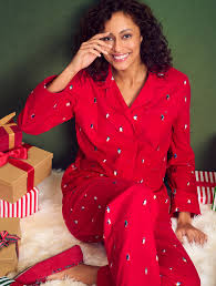 Cotton Flannel Sleep Set - Dancing Penguins | Talbots