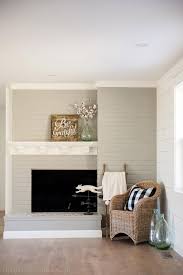Elegant waterproofing outside brick walls ideas. Brick Fireplace Makeover You Won T Believe The After The Harper House