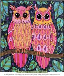 Detailed and complex drawings are made of intricate designs to keep you entertained and feeling creative and. Groovy Owls Coloring Book By Thaneeya Mcardle Thaneeya Com
