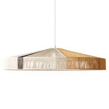 Hanglamp Met Kabel Multicolour Papier Touw 70x70x15cm Rope Lamp Black Lamps Lamp