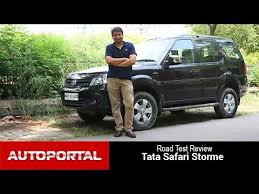 The tata safari in its time had amassed a cult following and the name being revived with the harrier platform has only brought on the tata safari has been launched at a starting price of rs 14.69 lakh. Tata Safari Storme 2015 Test Drive Review Autoportal Youtube