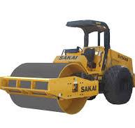SV544D 84" Smooth Drum Vibratory Soil Roller - SAKAI America