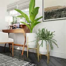 In excellent original condition with typical wear for its vintage. 7142 Nori Mid Century Modern Planters Set Of 2