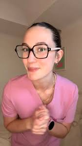 Bianca Roche, an ER nurse, rocking our EUCALYPTUS color! 🤭💚 — Bianca Roche,  infirmière en salle d'urgence, qui porte notre couleur EUCALYPTUS! 🤭💚