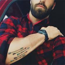 Arrow For Each Member Of The Family Too Cute Mens Arrow Tattoo Tattoo Designs Men Tattoos For Guys