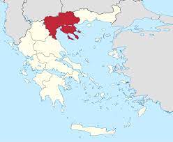 It is a greek word, (a. Zentralmakedonien Wikipedia