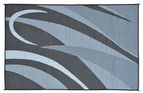 Check spelling or type a new query. Faulkner 53016 Reversible Rv Patio Mat Black Silver Graphic 8 X 16