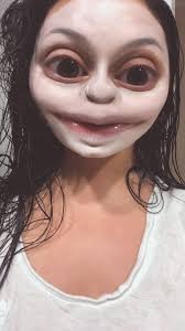 Evening skincare routine with facial mask