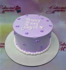 birthday hearts 1 Tier - colorful theme with Small gumpaste hearts on top