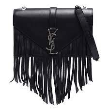 ysl monogram系列牛皮金屬logo流蘇銀鍊肩背包 黑 歐系精品包 配件 yahoo奇摩購物中心 rebecca minkoff mac crossbody crossbody rebecca minkoff mac