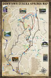 Eureka Springs Attractions Map Eureka Springs Parks And Trails - By Eurekasprings.com